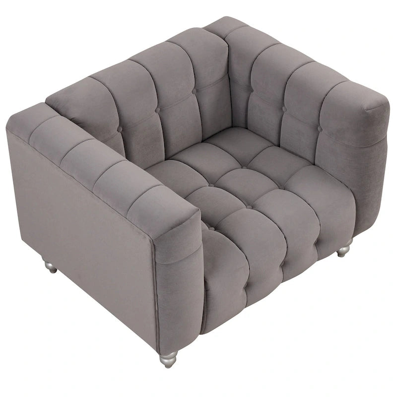 Dutch Fluff Upholstered Sofa