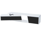 White Modern Extendable TV Stand for 100 TVs