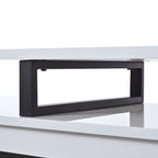 White Modern Extendable TV Stand for 100 TVs
