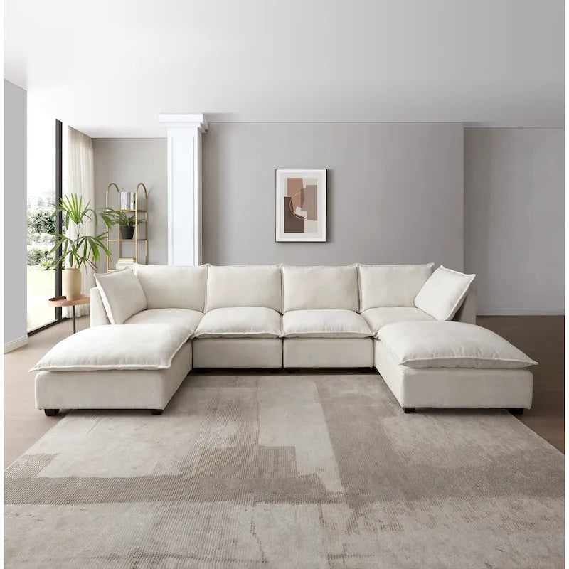 130 Inch Modular Sectional Sofa