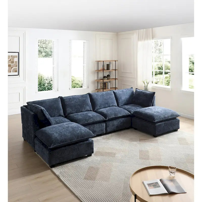 130 Inch Modular Sectional Sofa