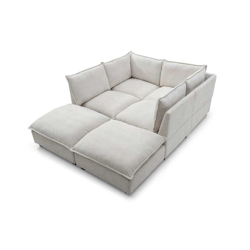 130 Inch Modular Sectional Sofa