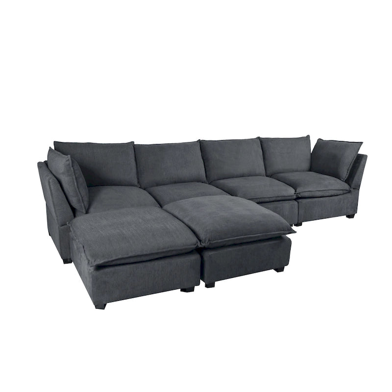 130 Inch Modular Sectional Sofa