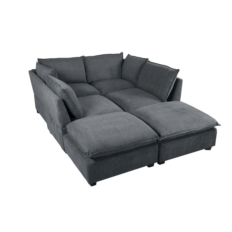 130 Inch Modular Sectional Sofa