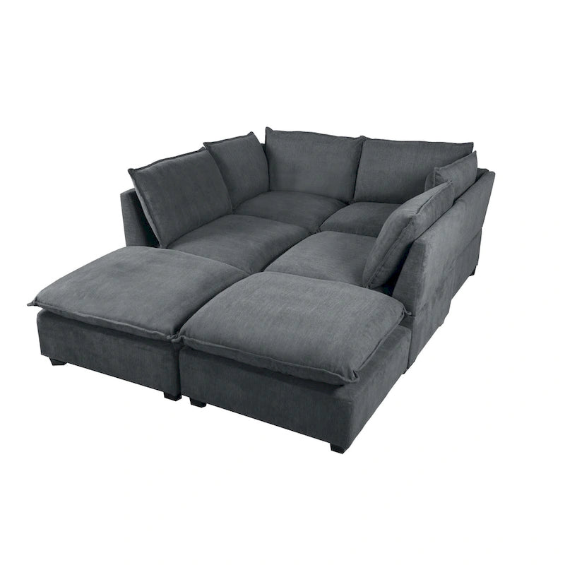 130 Inch Modular Sectional Sofa