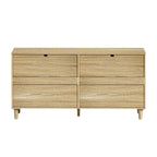 Bedroom Rattan Dresser with Drawers