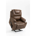 Lounge Chair Lift Chair Relax Sofa Chair Sitting Room Power Supply Elderly Electric Lounge Chair (180 Degree Lying Flat)