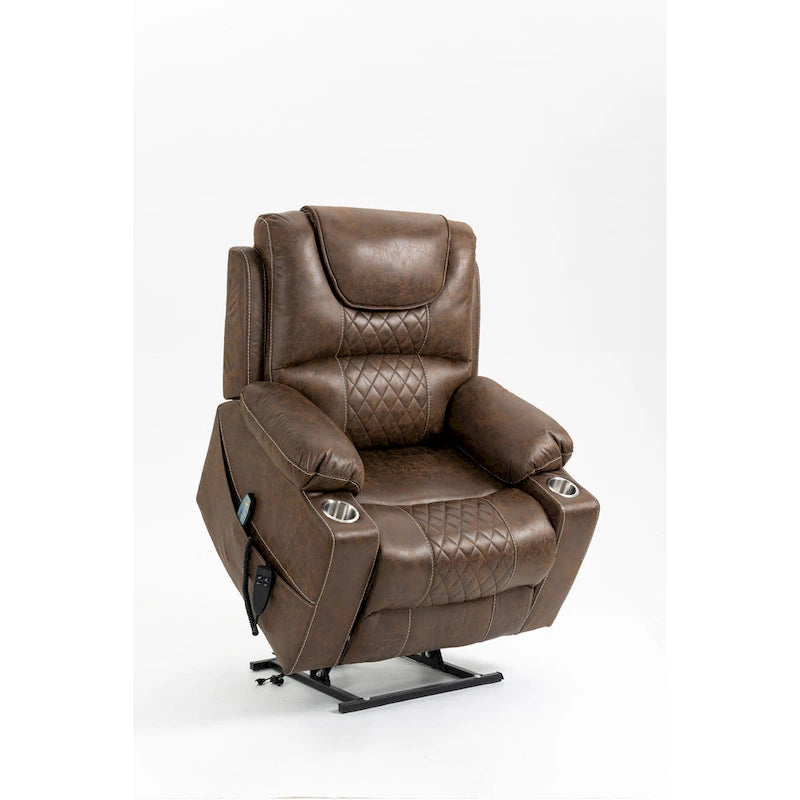 Lounge Chair Lift Chair Relax Sofa Chair Sitting Room Power Supply Elderly Electric Lounge Chair (180 Degree Lying Flat)