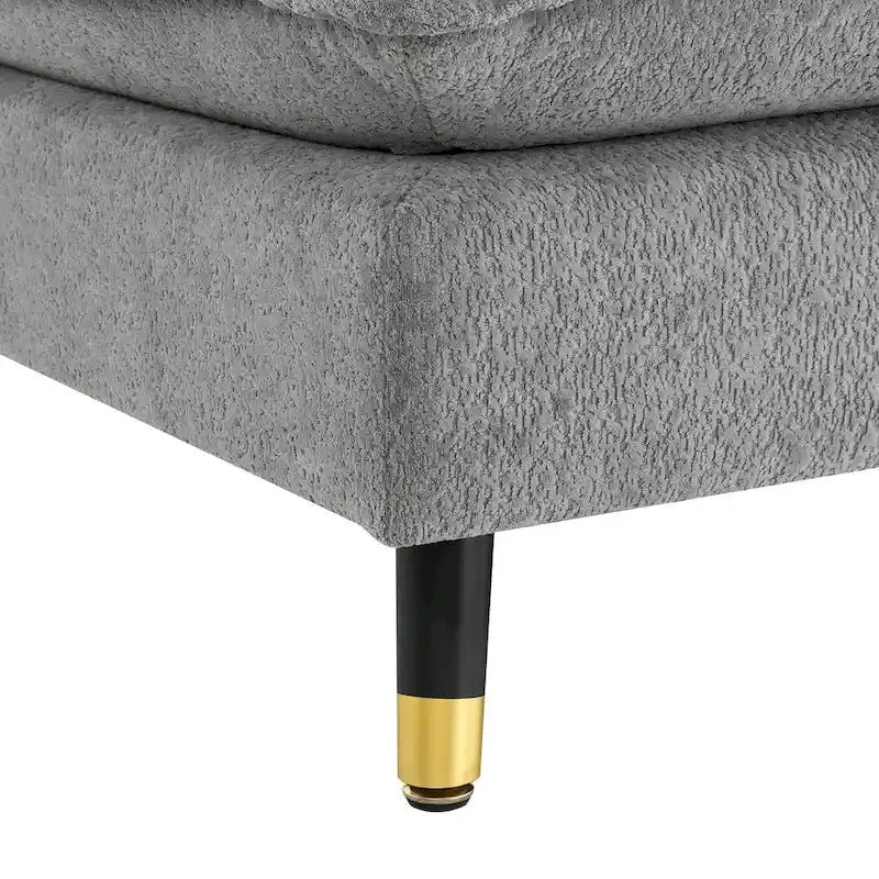 L shaped Convertible Sectional Sofa