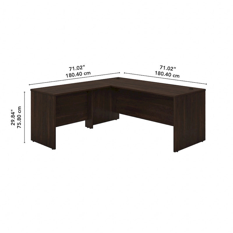 L-Shaped Desk - 72"W with 42"W Return