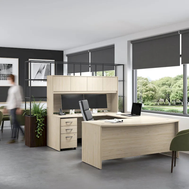 L-Shaped Desk - 72"W with 42"W Return