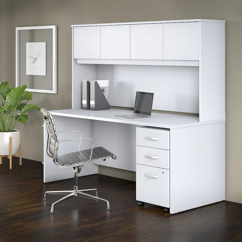 Studio C 72W Desk with Hutch and Drawers by Bush Business Furniture