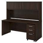 Studio C 72W Desk with Hutch and Drawers by Bush Business Furniture
