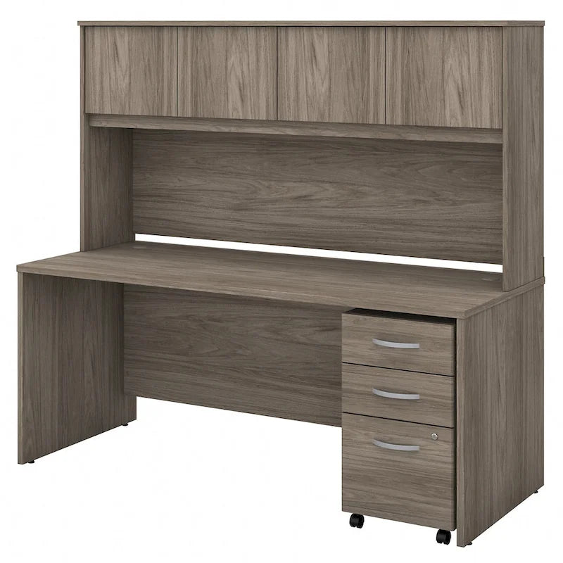 Studio C 72W Desk with Hutch and Drawers by Bush Business Furniture