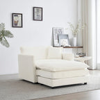 GDFStudio - Fiona Chenille Single Seat Sofa with Modular Flexibility and Plush Comfort
