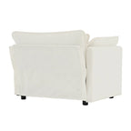 GDFStudio - Fiona Chenille Single Seat Sofa with Modular Flexibility and Plush Comfort
