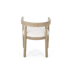 Christopher Knight Home - Livia 95-Inch Table and Upholstered Arm Chairs Dining Set