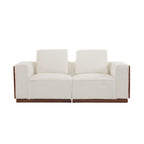 Christopher Knight Home 2 Seater Beige 74 Width Modular Sofa
