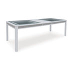 Signature Design by Ashley Chalanna White/Green Rectangular Dining Extension Table - 42W x 96D x 30H
