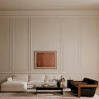 NADAAL STUDIOS Rio Modular Sofa With Rubber Wood Base - 136.2W x41D x23.6H