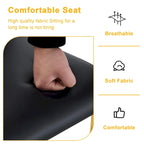PU Dining Chair Set, Uniquely Designed Black Dining Chairs, Pu Material, Paired With Gold Metal Chair Legs (Set Of 4)