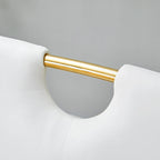 PU Dining Chair Set, Uniquely Designed Black Dining Chairs, Pu Material, Paired With Gold Metal Chair Legs (Set Of 4)