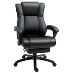 Executive High Back Office Chair Executive Computer Desk Chair with Adjustable Height and Retractable Footrest