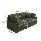 Comfortable Modern Sectional Sofa for Various Rooms, Enhancing Relaxation