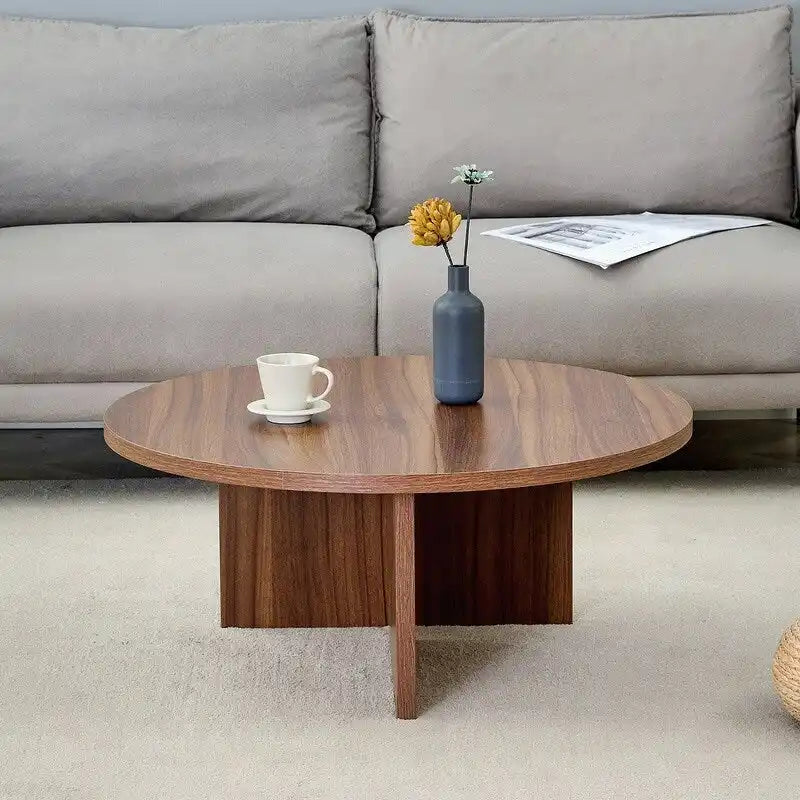 Versatile MDF Round Coffee Table
