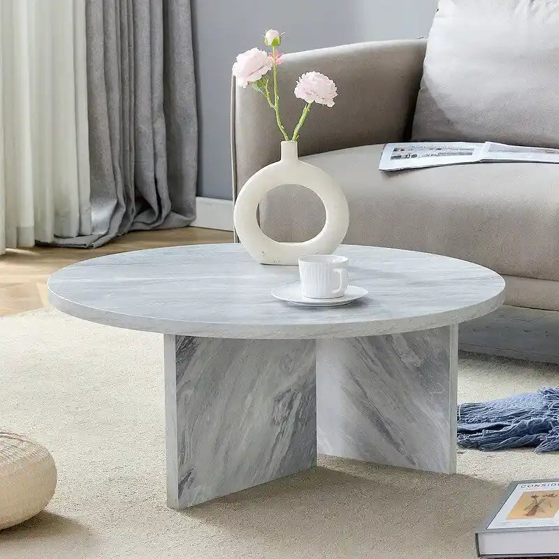 Versatile MDF Round Coffee Table