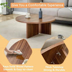 Versatile MDF Round Coffee Table