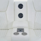 Luxury Reclining 5 & 6 Seater Corner Sofa w/ LED, USB, Wireless Charging, Bluetooth & Storage