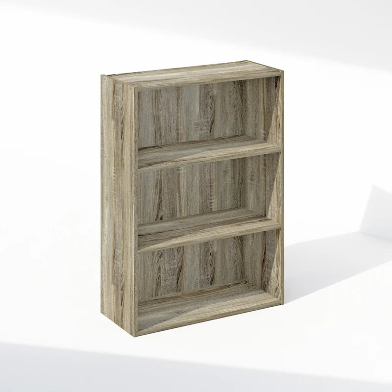 Furinno Simple Open Shelf, Bookcases, 3-Tier