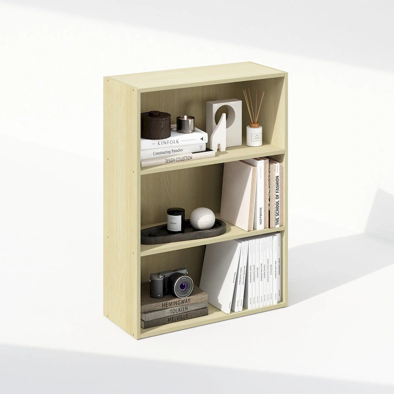 Furinno Simple Open Shelf, Bookcases, 3-Tier