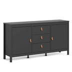 Porch & Den Madrid 2-Door Sideboard with 3-Drawers