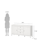 Porch & Den Madrid 2-Door Sideboard with 3-Drawers