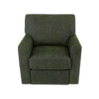 Accent Barrel Chair with Side Pockets360 Swivel Office Chair Chenille Armchair for Office