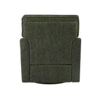 Accent Barrel Chair with Side Pockets360 Swivel Office Chair Chenille Armchair for Office