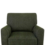 Accent Barrel Chair with Side Pockets360 Swivel Office Chair Chenille Armchair for Office