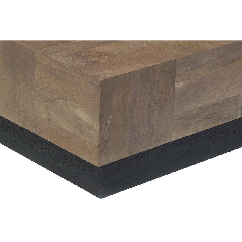 Caden 2-piece Solid Wood Living Room Table Set