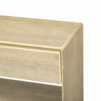 Console Table with Drawers and Shelves for Entryway