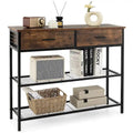 Costway Console Entryway Sofa Table with 2 Drawers for Entrance Living - See Details