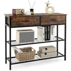 Costway Console Entryway Sofa Table with 2 Drawers for Entrance Living - See Details