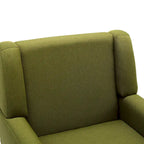 Wide Back Accent Chair with Wingback Design - Single Seater