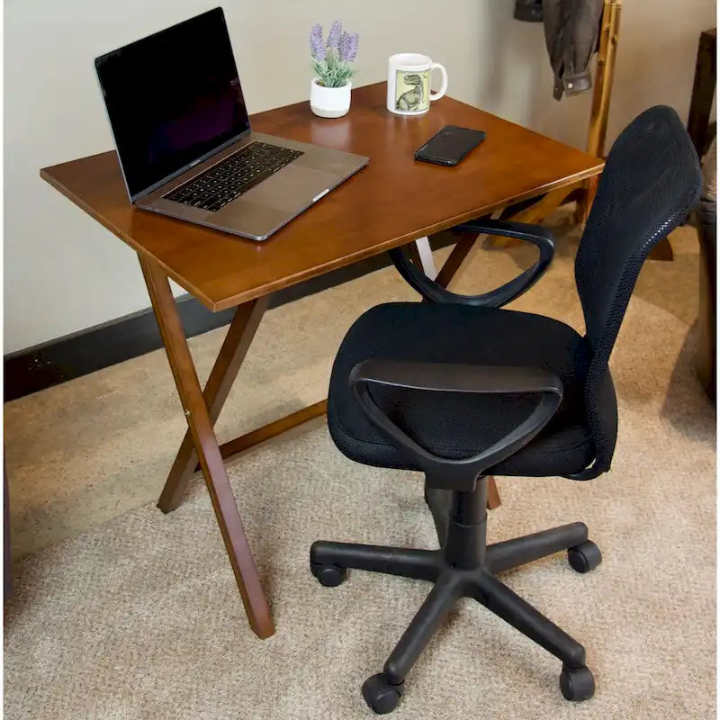 Bamboo Frame Folding Desk