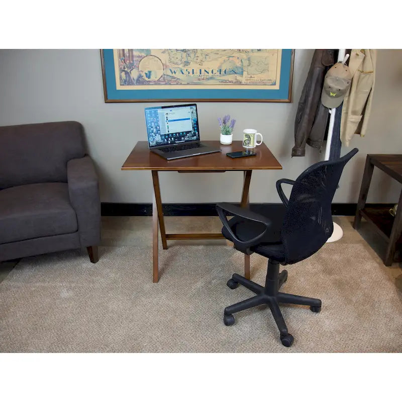 Bamboo Frame Folding Desk
