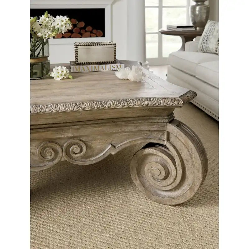 Hooker Furniture Castella 50 Wide Old World European Farmhouse