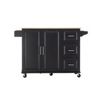 Kitchen Island & Kitchen Cart(no include stool)