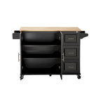 Kitchen Island & Kitchen Cart(no include stool)