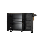 Kitchen Island & Kitchen Cart(no include stool)